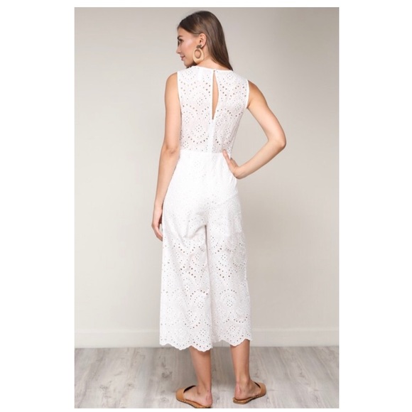 May May’s Eyelet Jumpsuit - Picture 3 of 8